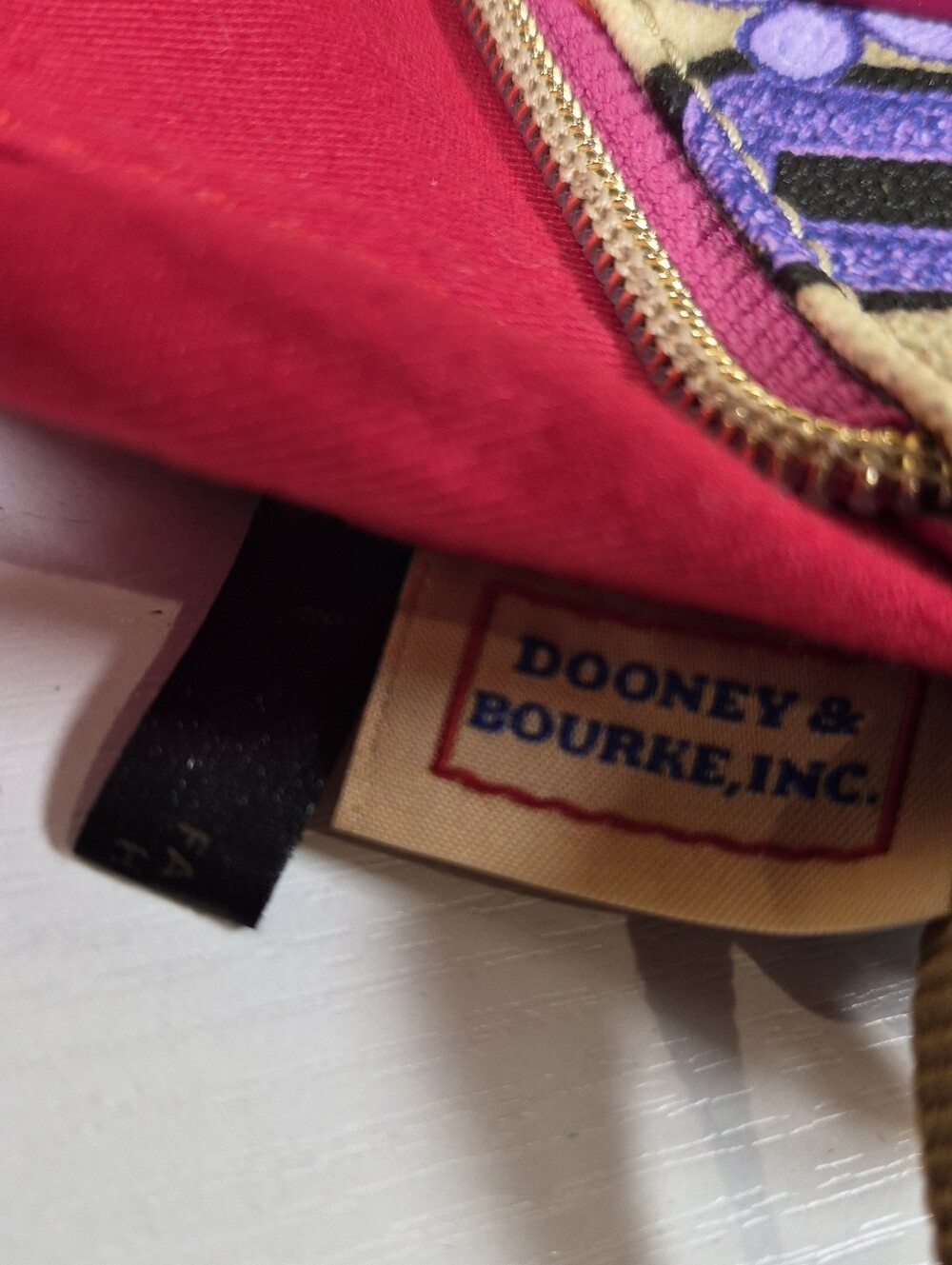 Dooney And Bourke Varsity Dome Satchel - Picture 14 of 17